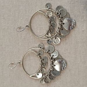 Vintage Chloe and Isabel gold earrings